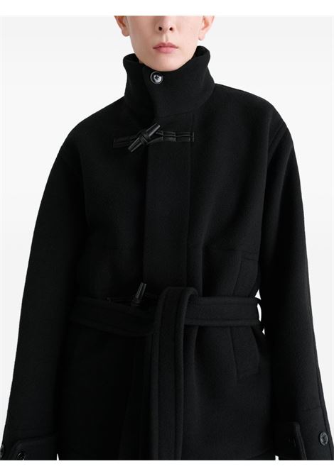 cappotto short duffle coat donna nero LEMAIRE | CO1113 LF1116BK999